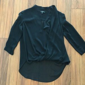 Silk black Babaton blouse